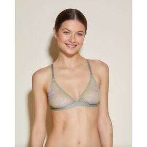 Cosabella KALAHARI Soft Cup Bralette - Nile Mist - Large - NWT - Made in Italy
